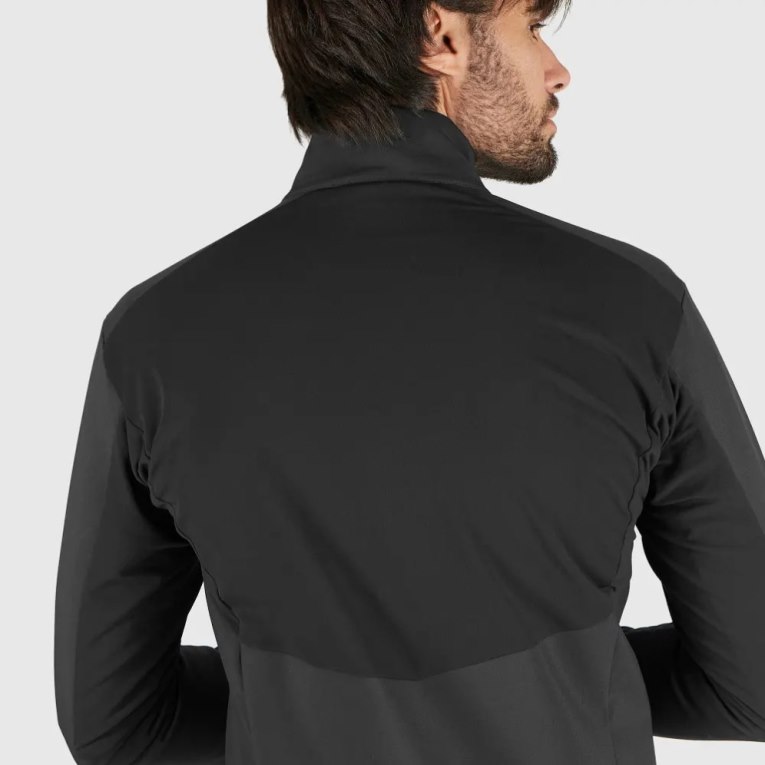 Black Salomon Agile Men's Shell Jackets | IE SE8724